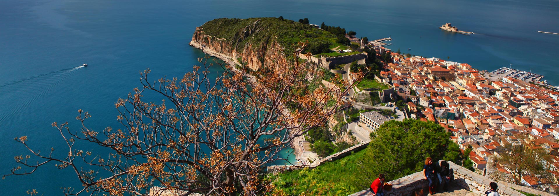 View of Nafplio from Palamidi